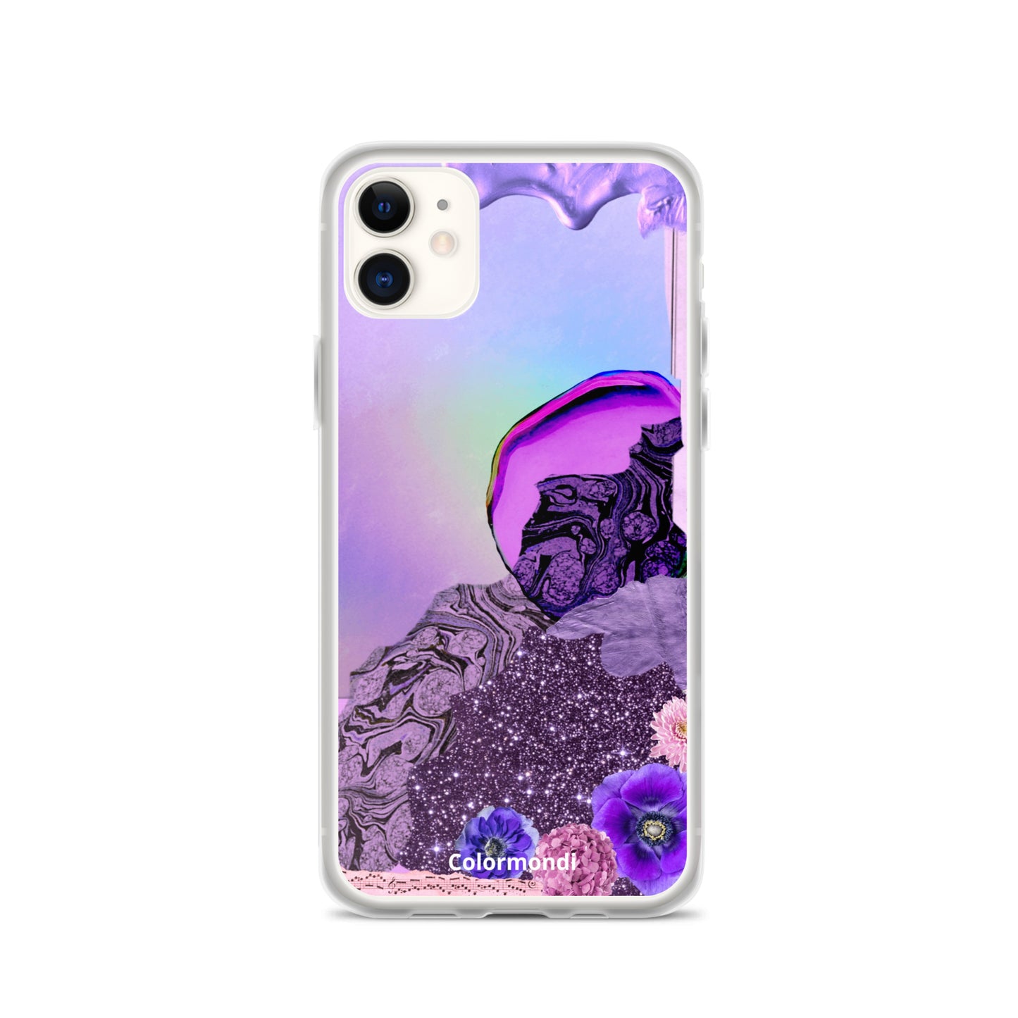Moon transparent case