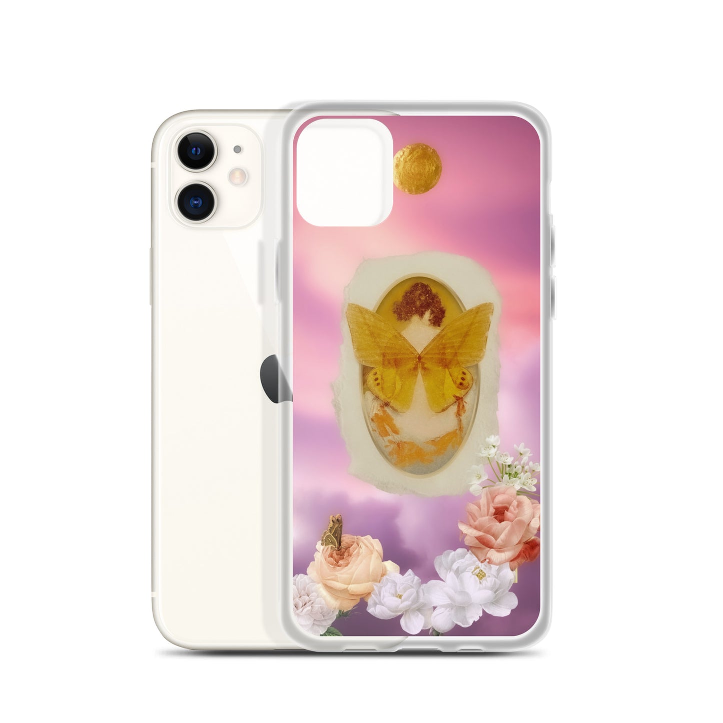Vibespinck transparent case