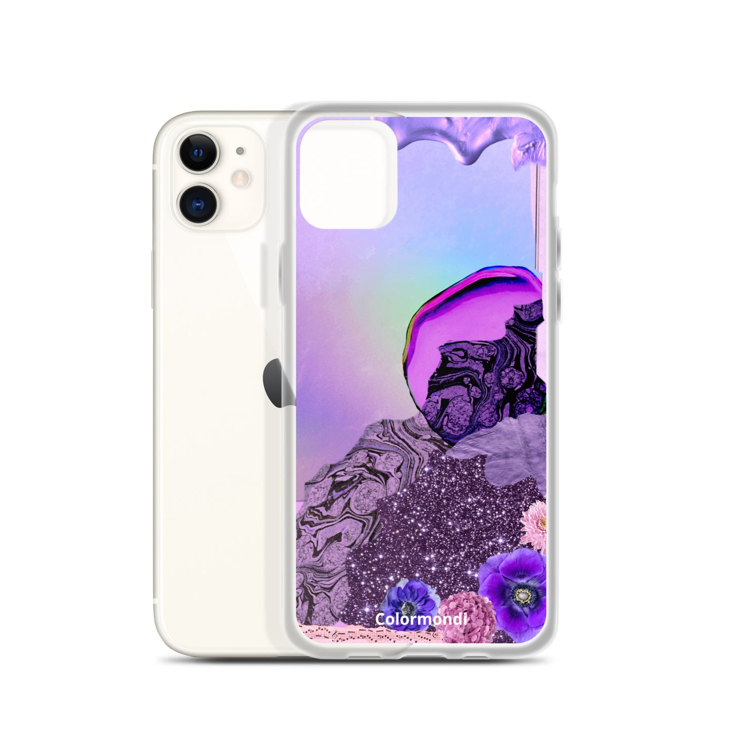 Moon transparent case