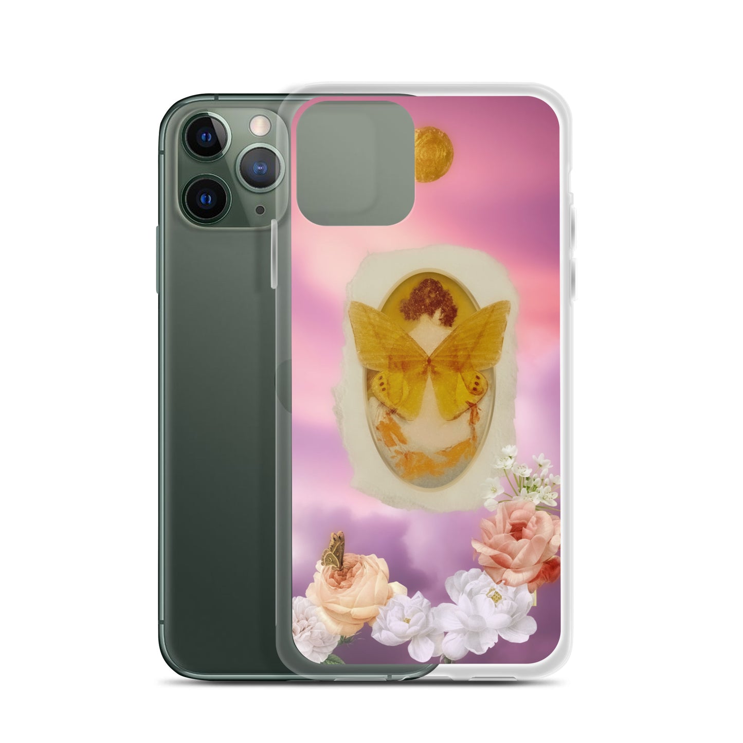 Vibespinck transparent case