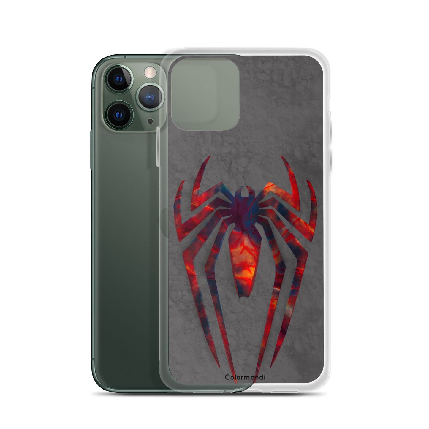 Spider transparent case