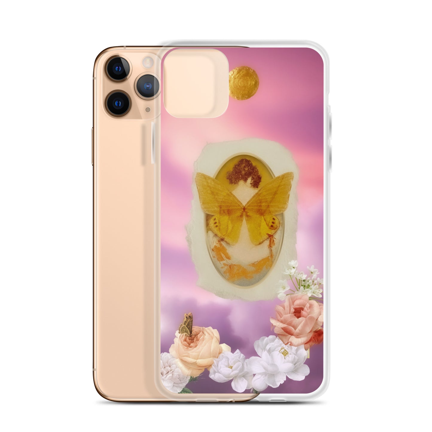 Vibespinck transparent case