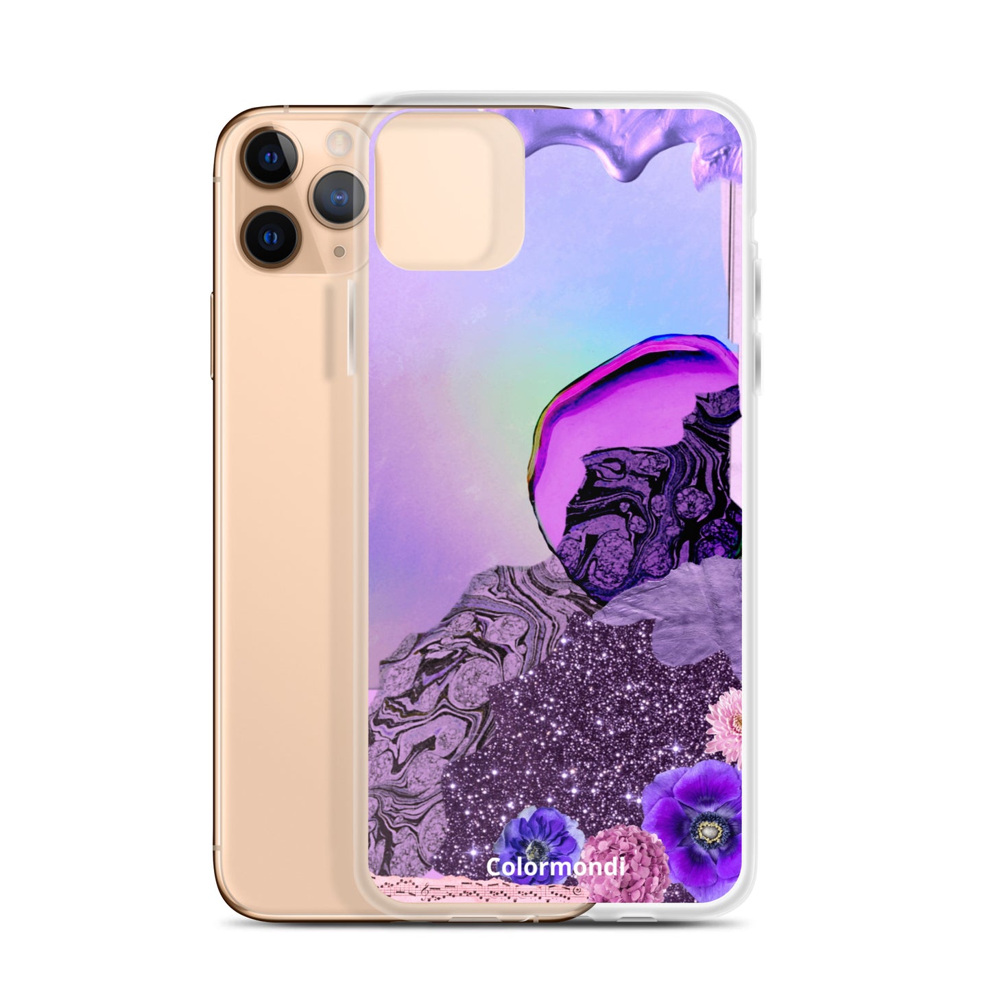 Moon transparent case