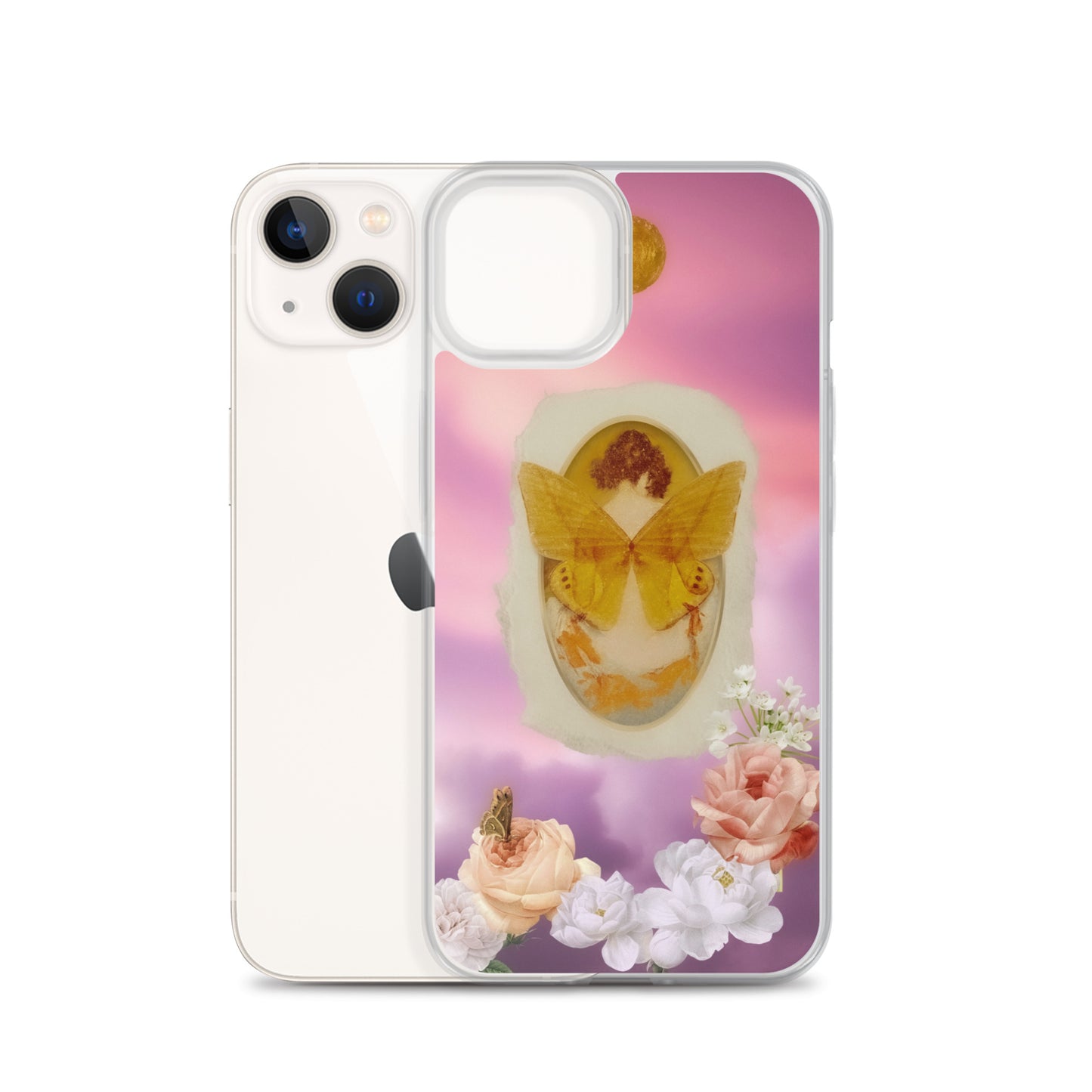 Vibespinck transparent case