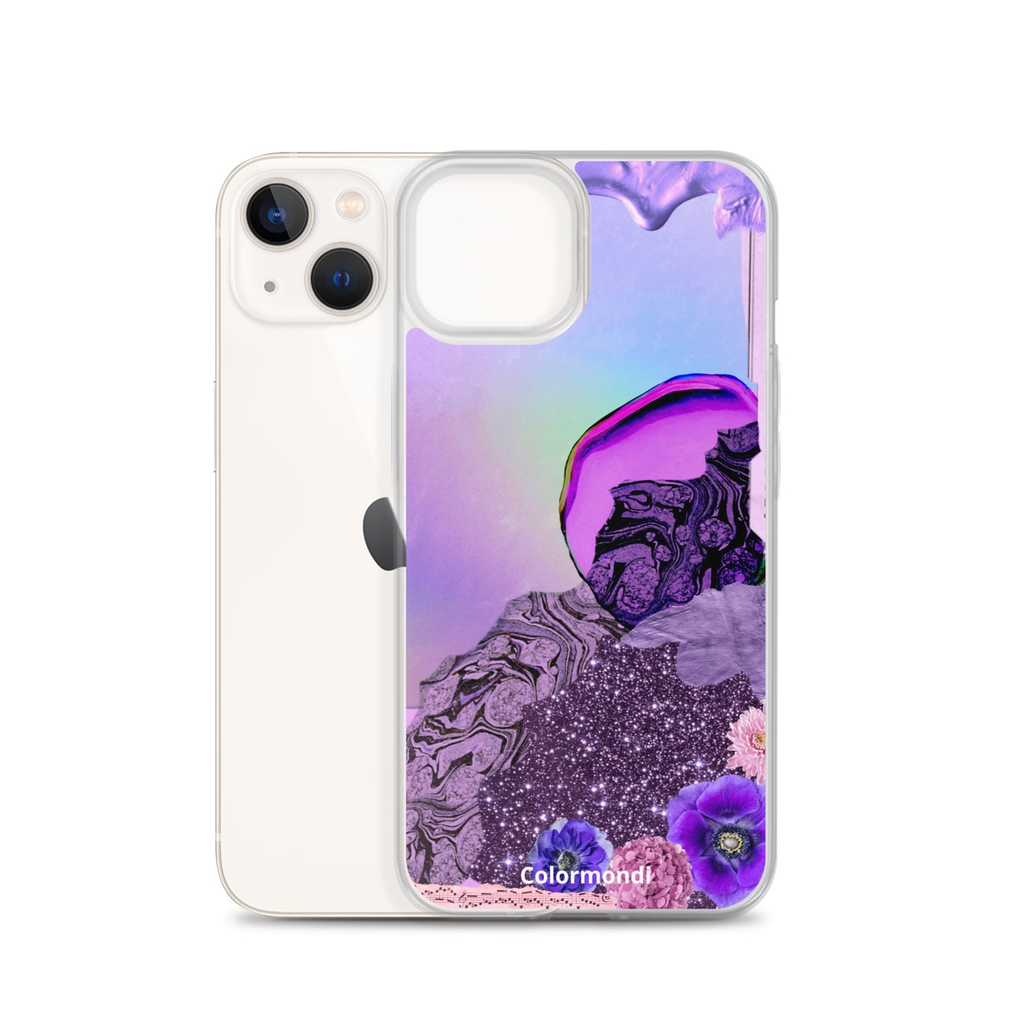 Moon transparent case