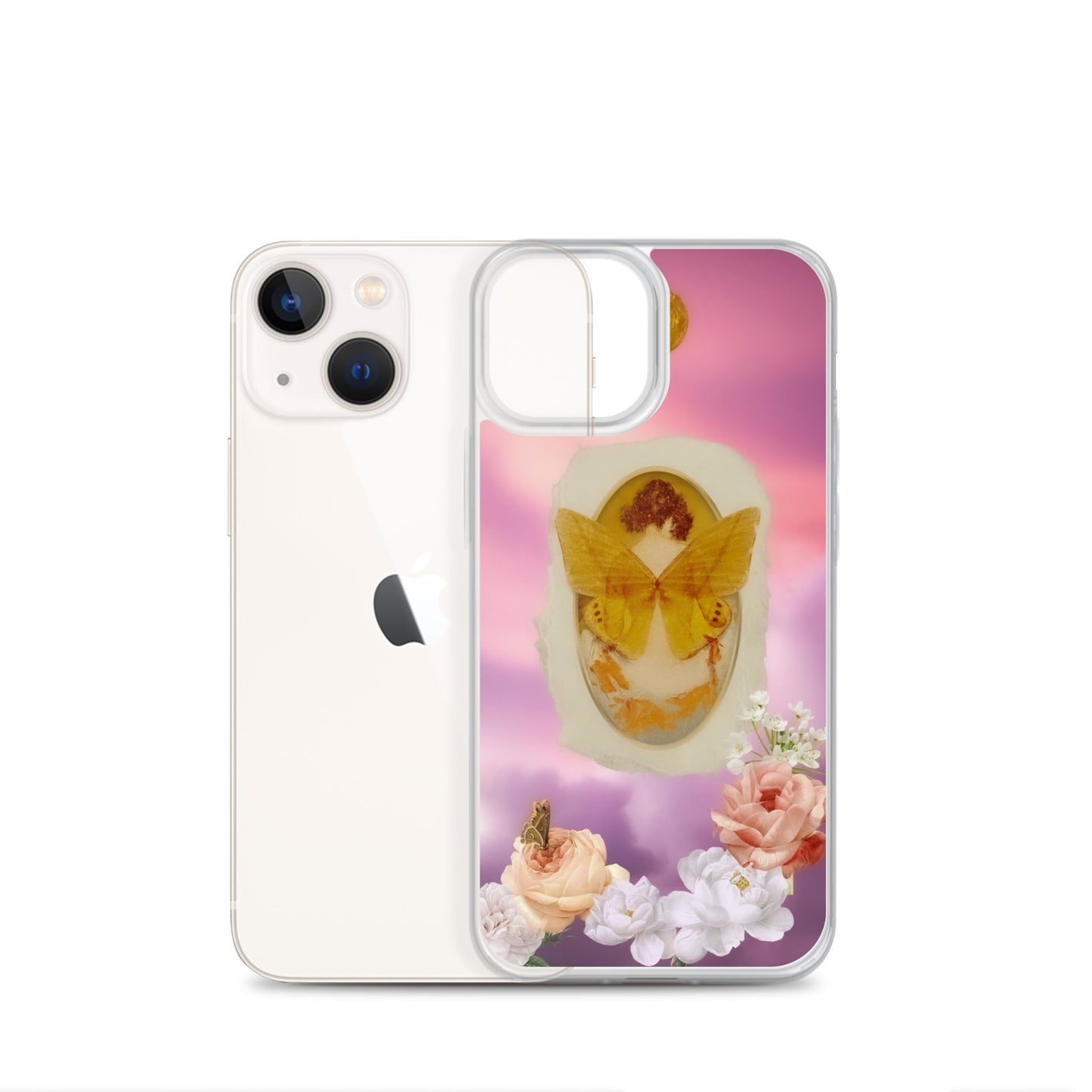 Vibespinck transparent case