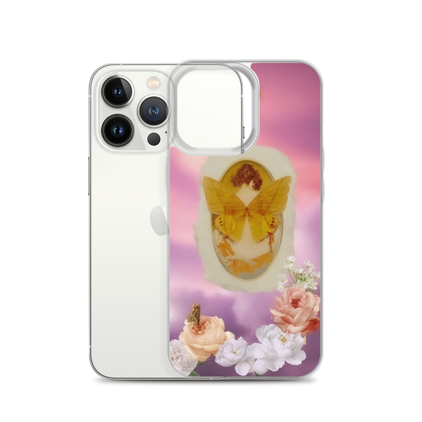 Vibespinck transparent case