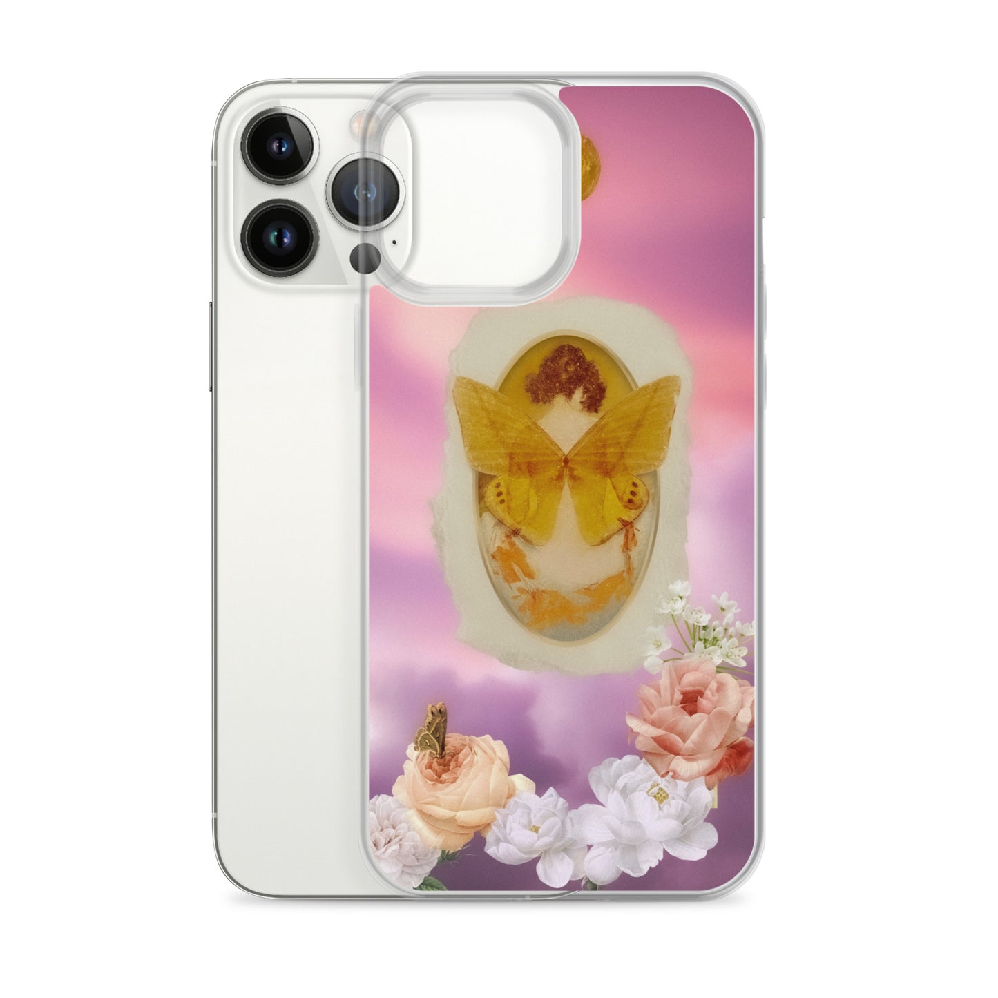 Vibespinck transparent case