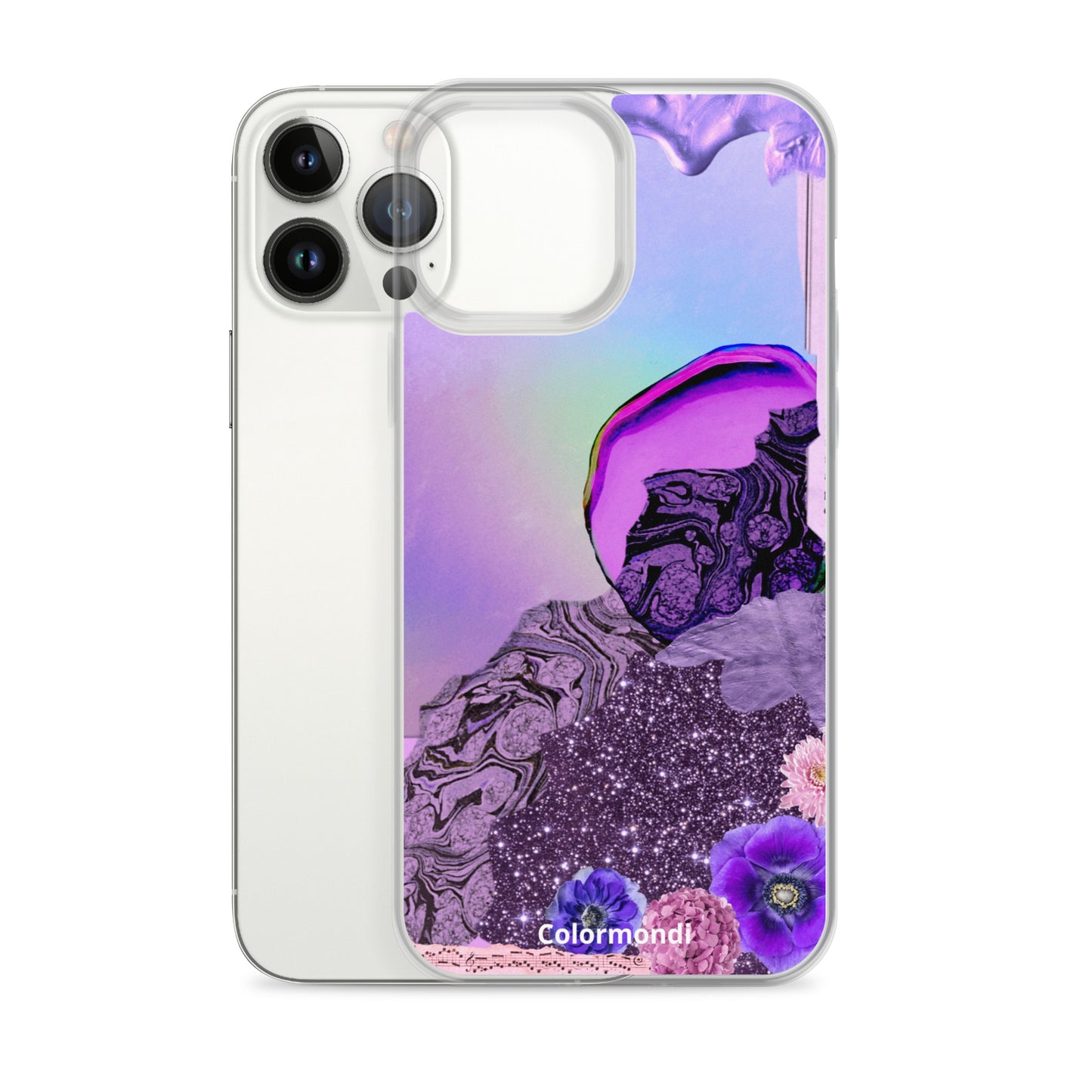Moon transparent case