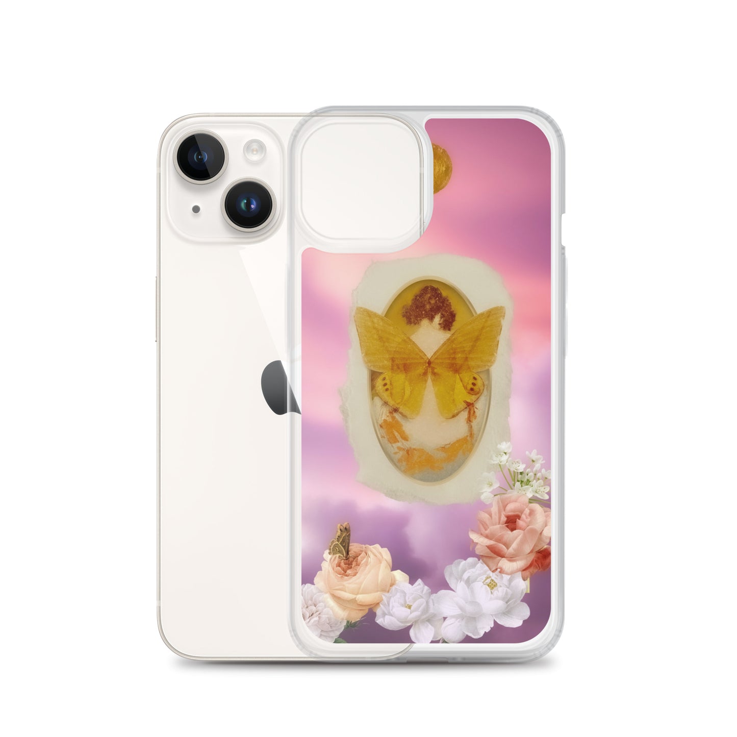 Vibespinck transparent case