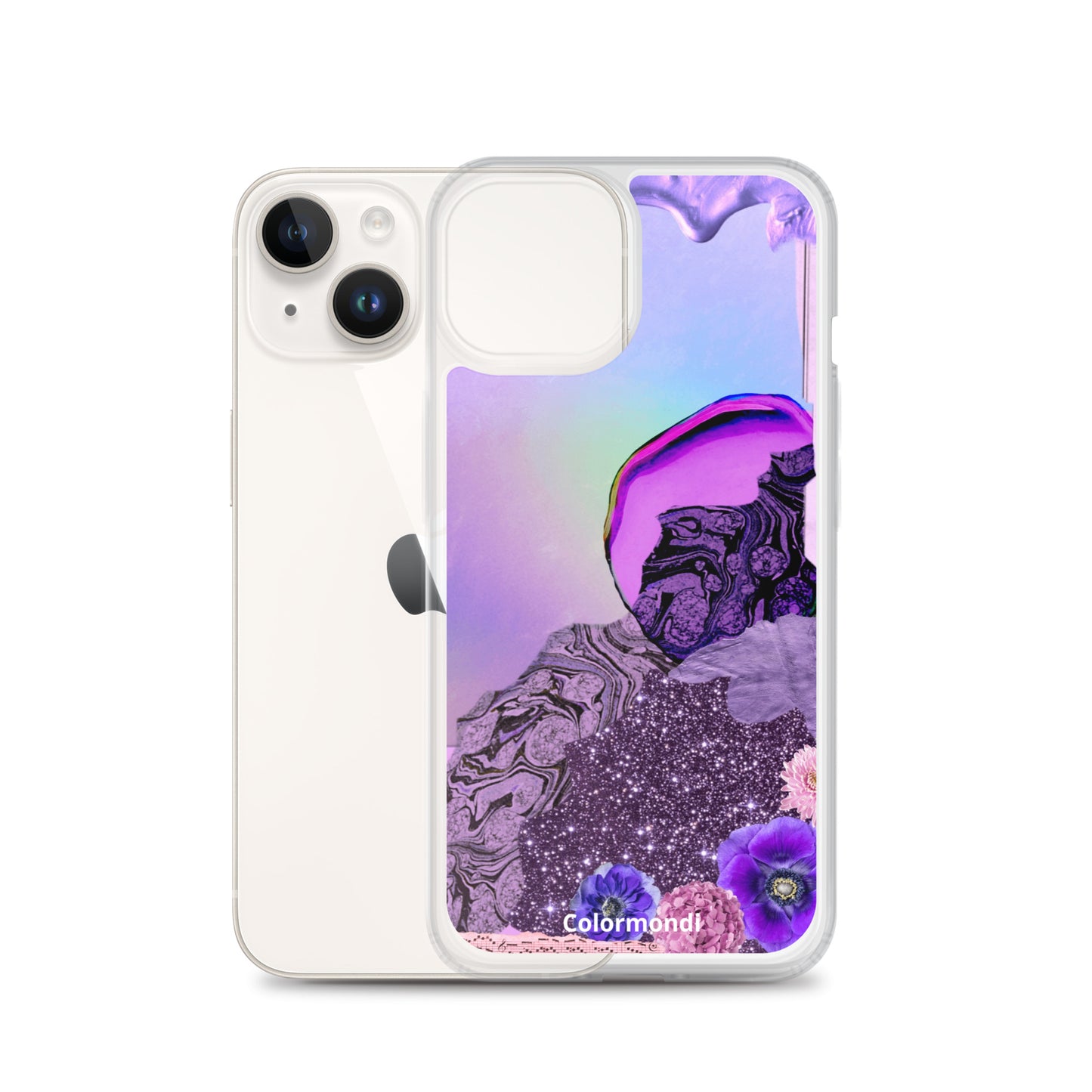 Moon transparent case