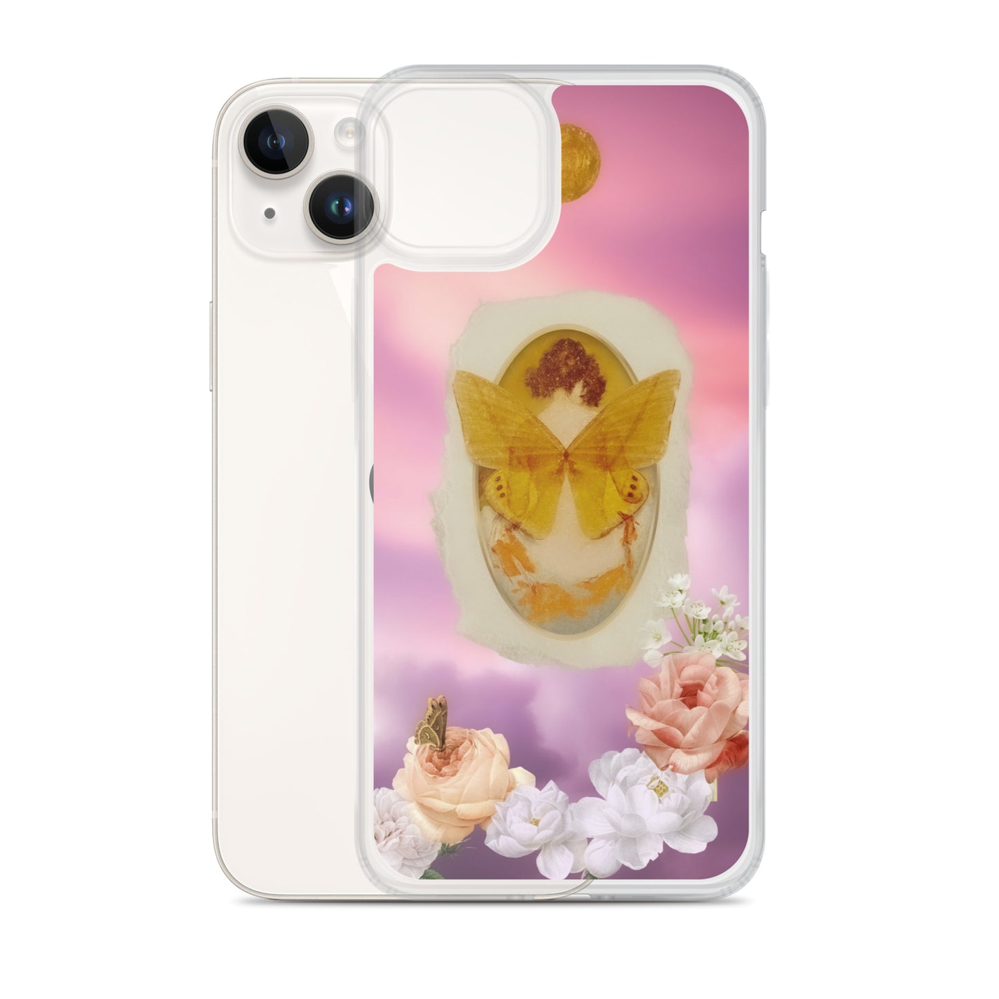 Vibespinck transparent case