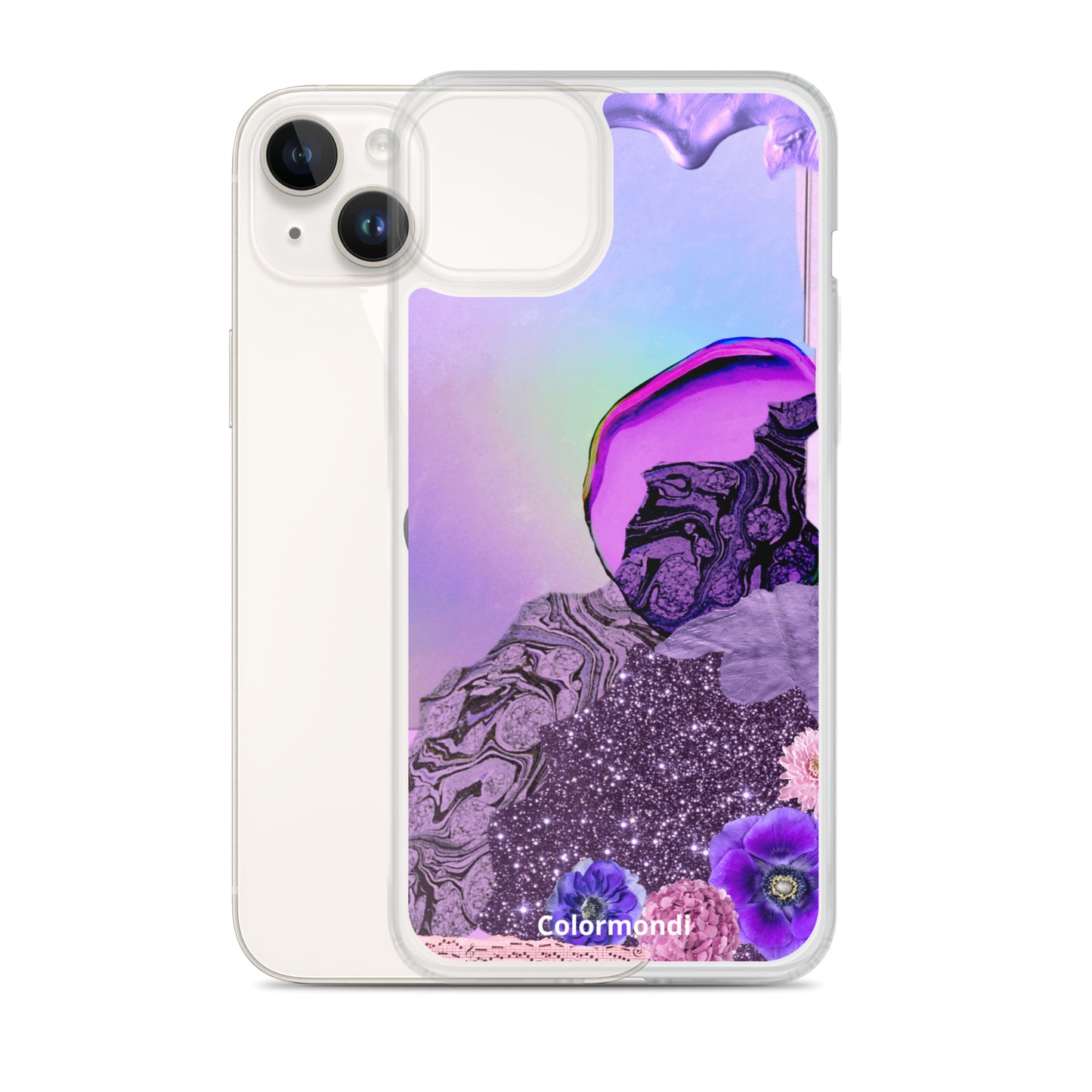 Moon transparent case