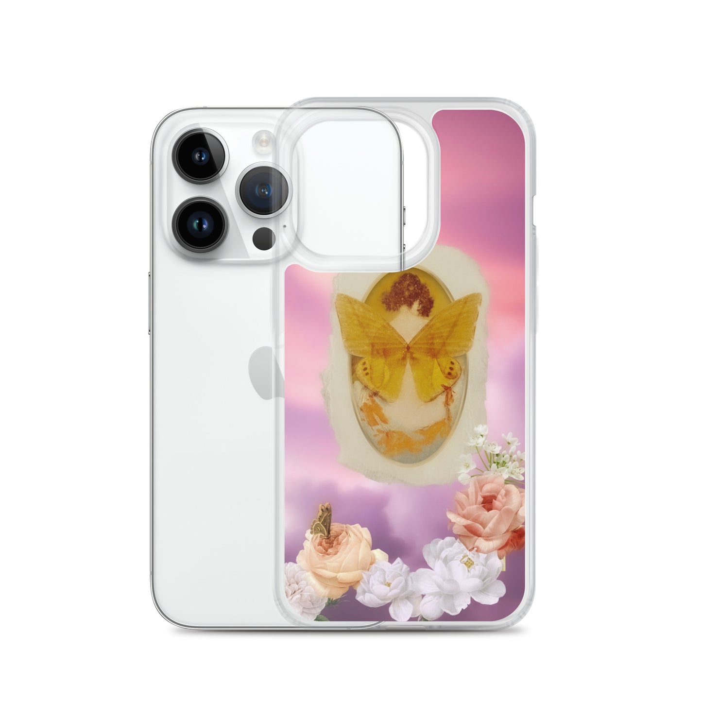 Vibespinck transparent case