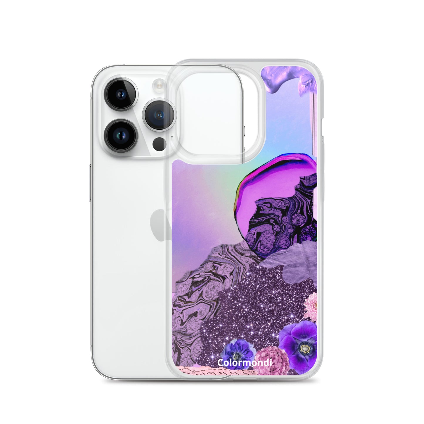Moon transparent case