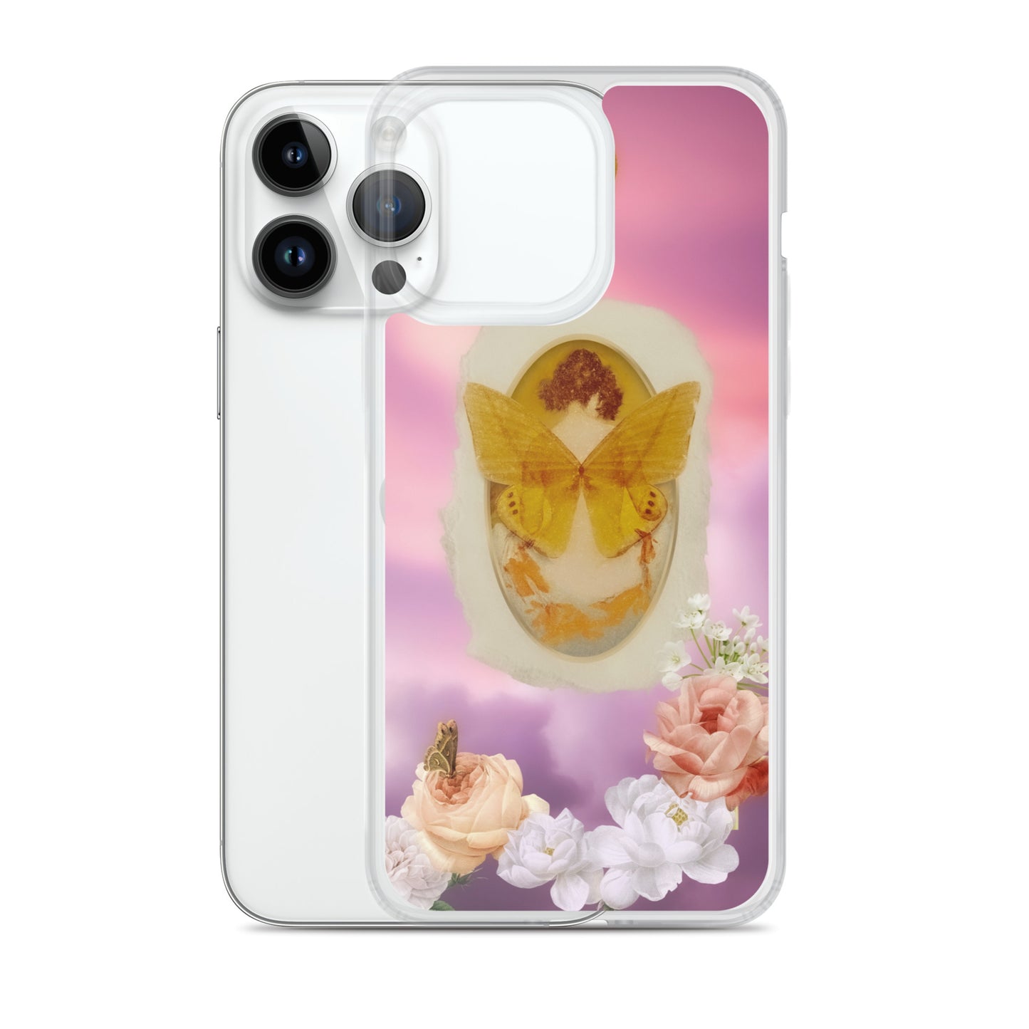 Vibespinck transparent case