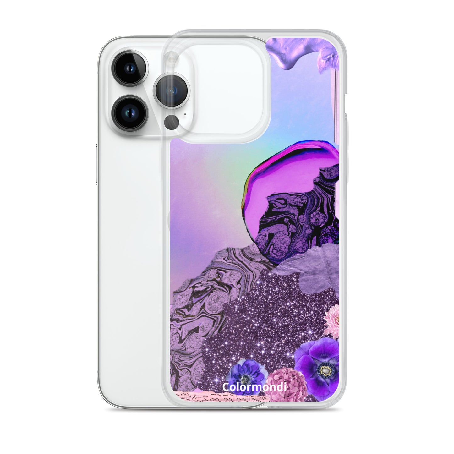 Moon transparent case