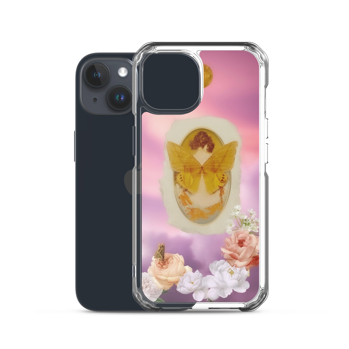 Vibespinck transparent case