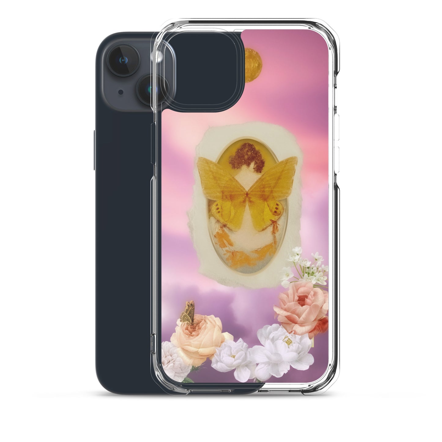 Vibespinck transparent case