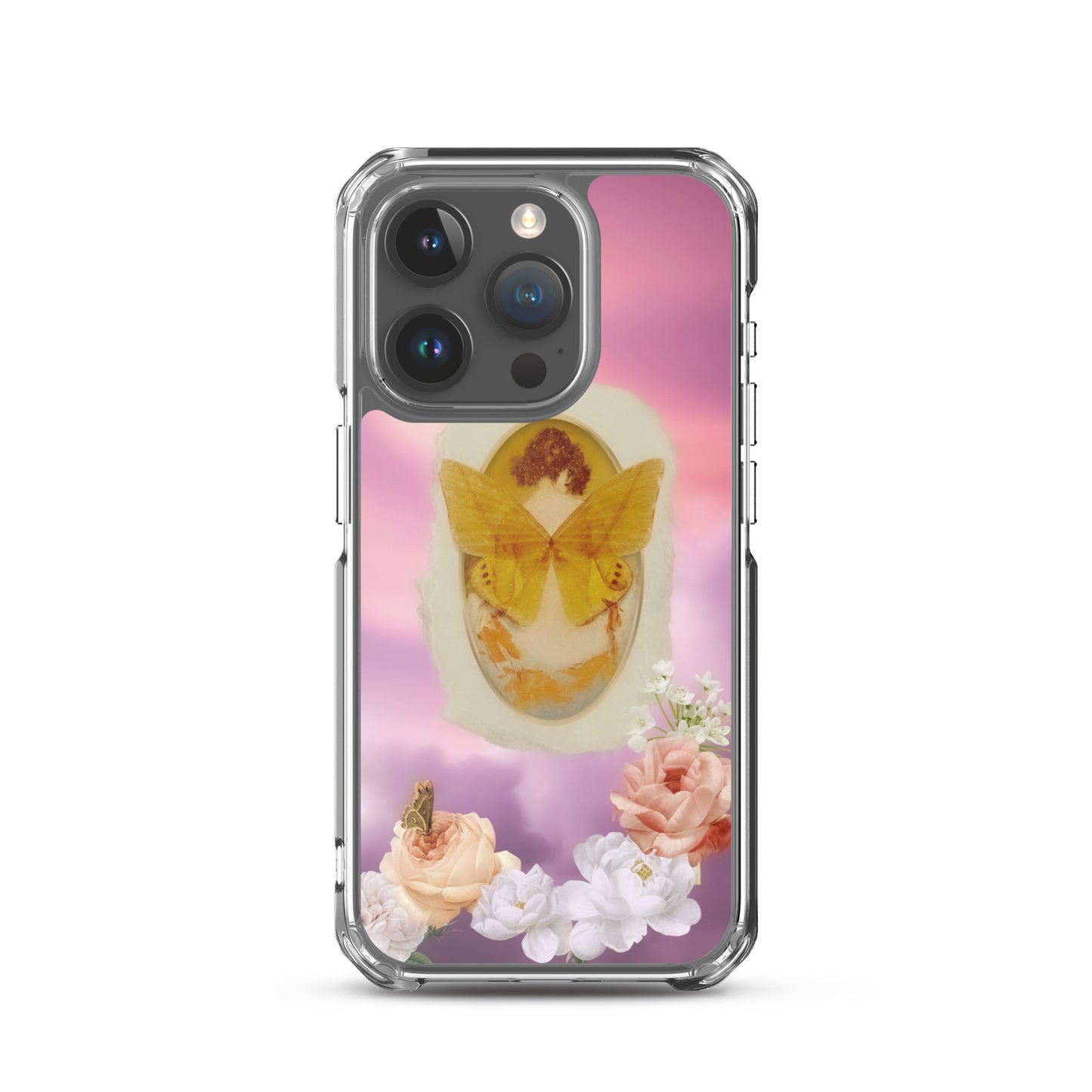 Vibespinck transparent case