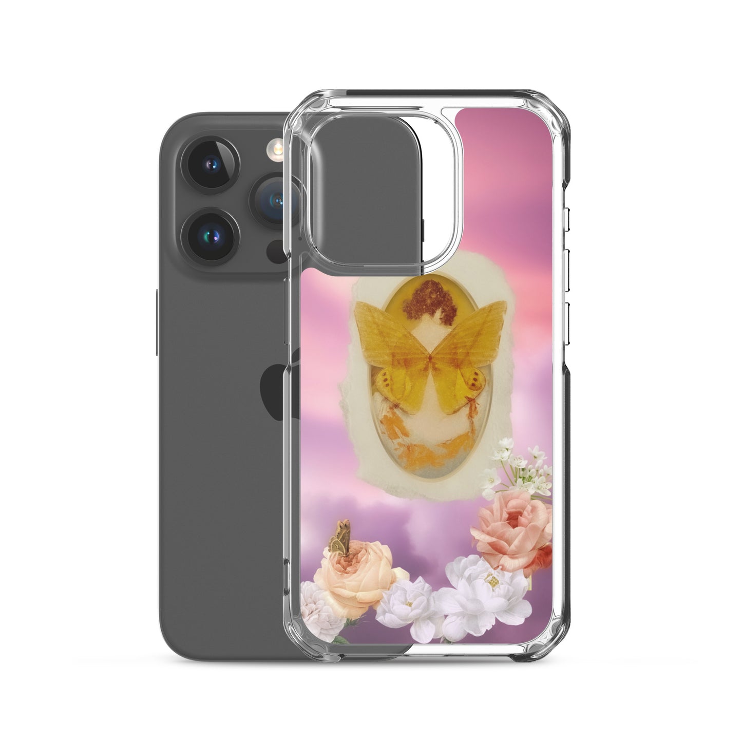 Vibespinck transparent case