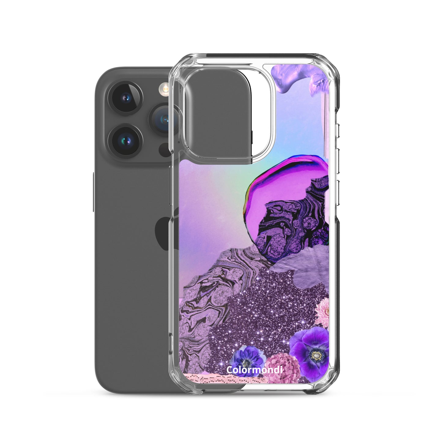 Moon transparent case