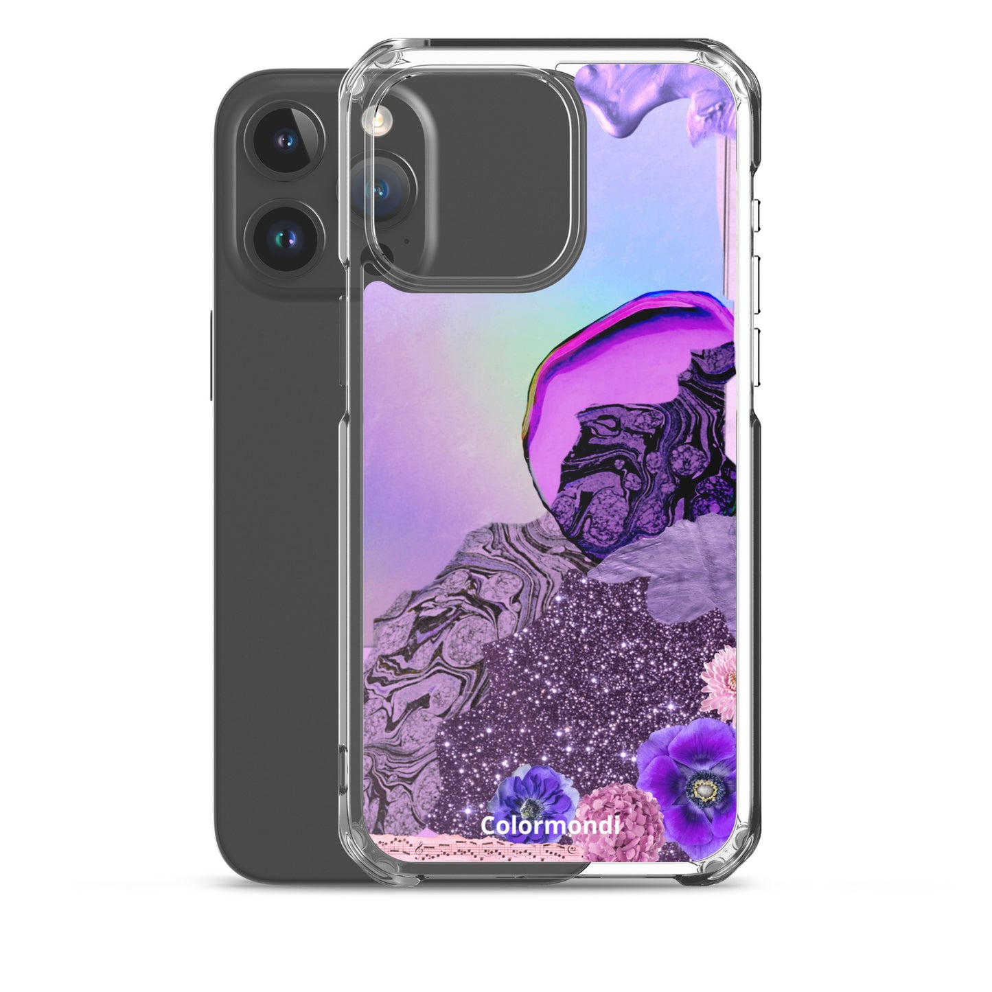 Moon transparent case