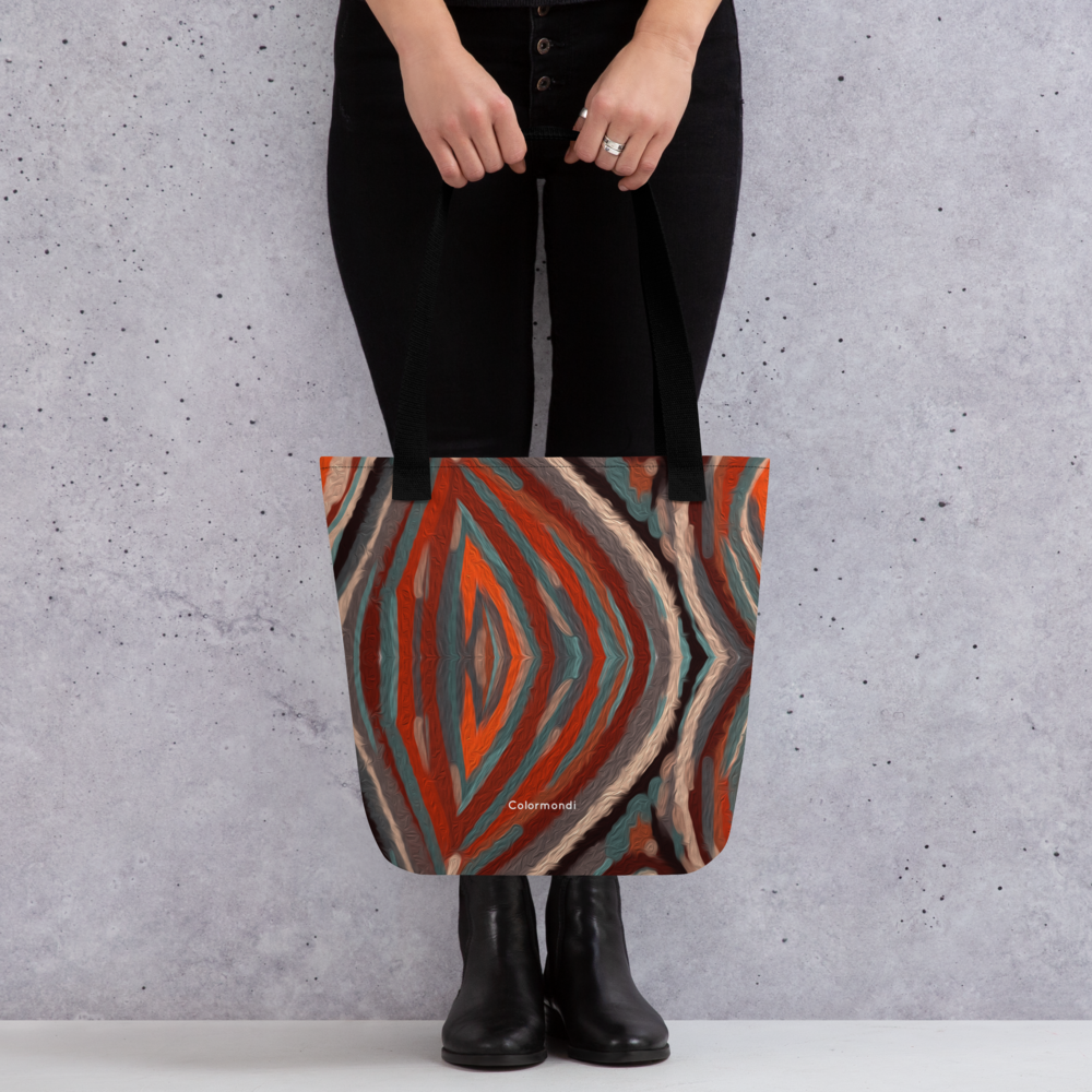 Bolsa de tela Carmín