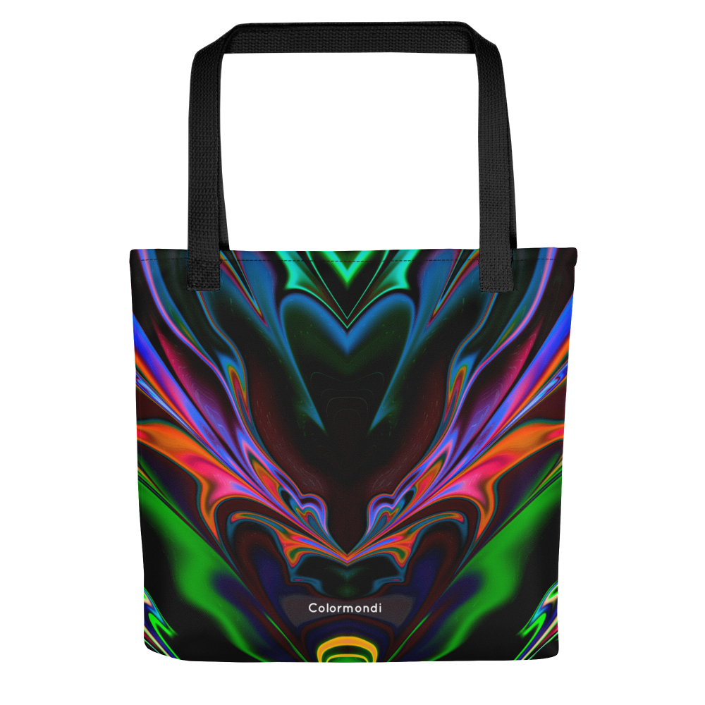 Neon Burst Tote Bag