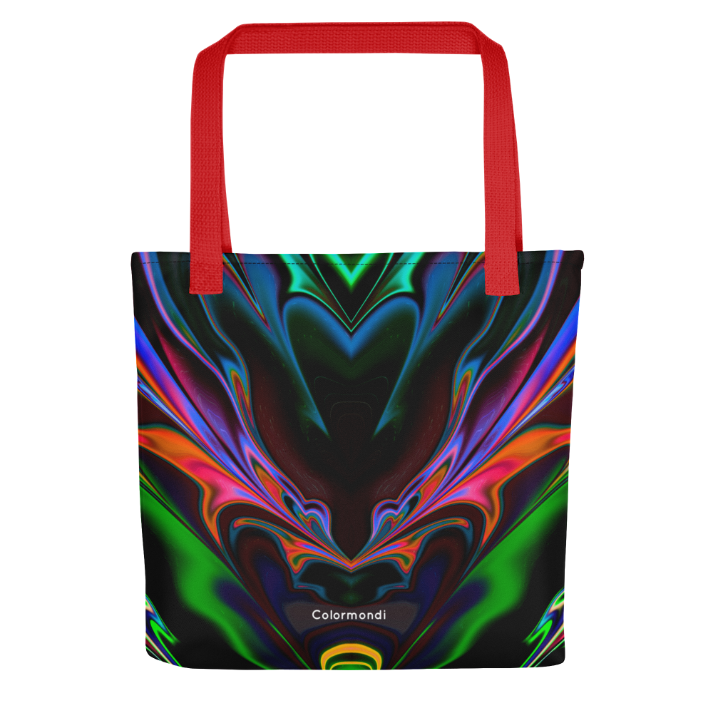 Neon Burst Tote Bag