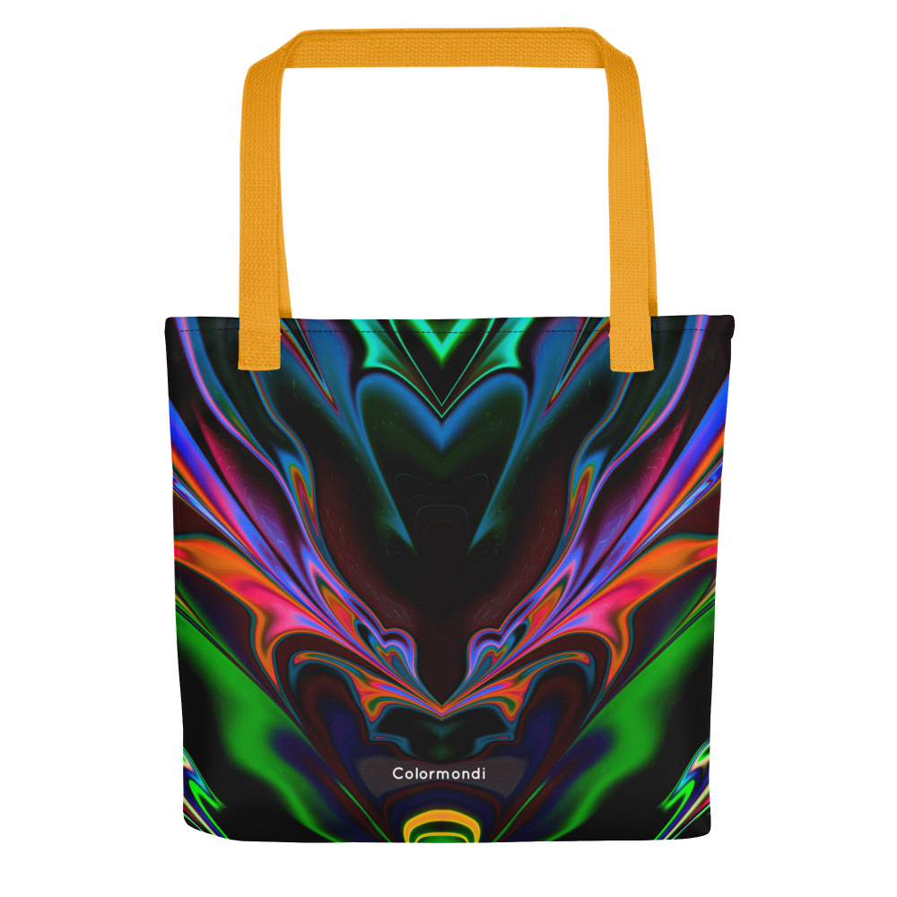 Neon Burst Tote Bag