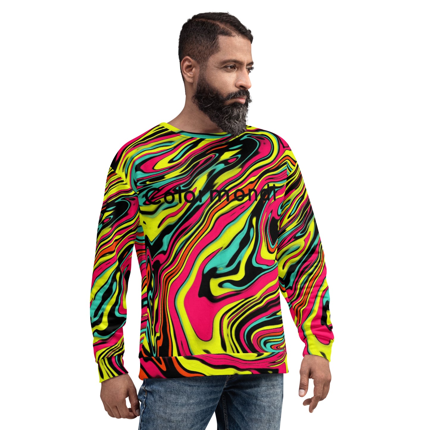 Eccentric sweatshirt