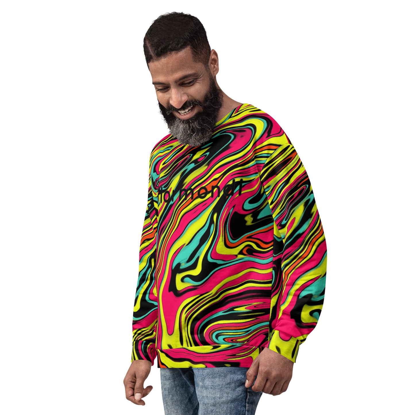Eccentric sweatshirt