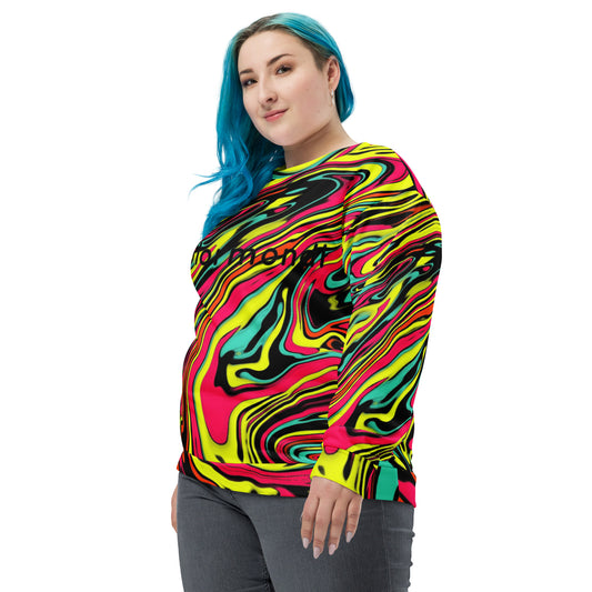 Eccentric sweatshirt