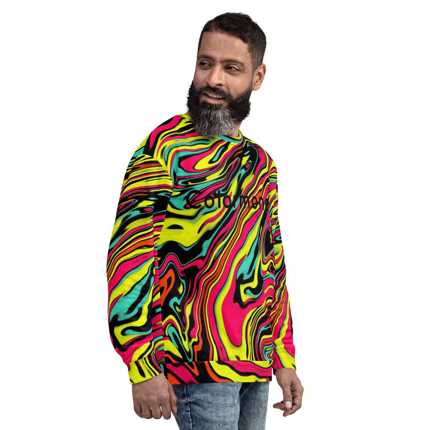 Eccentric sweatshirt
