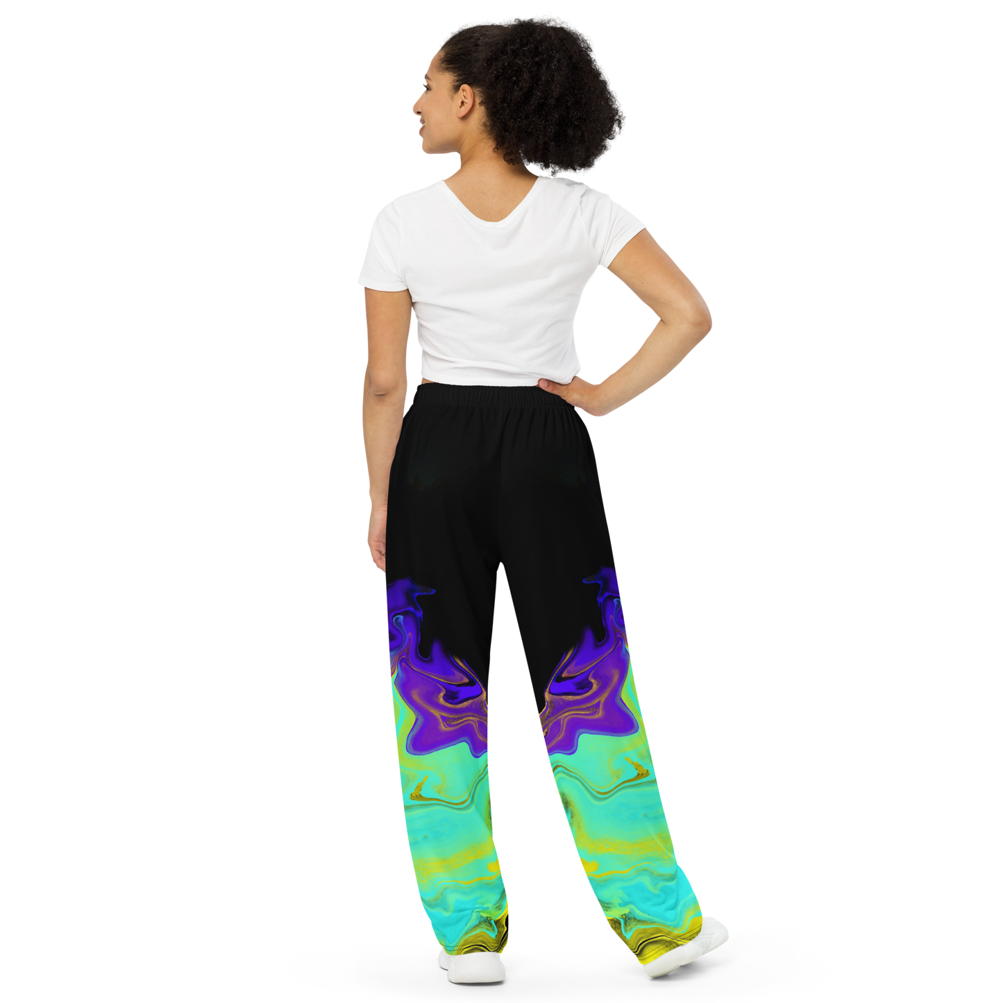Wide-legged Spectrum pants