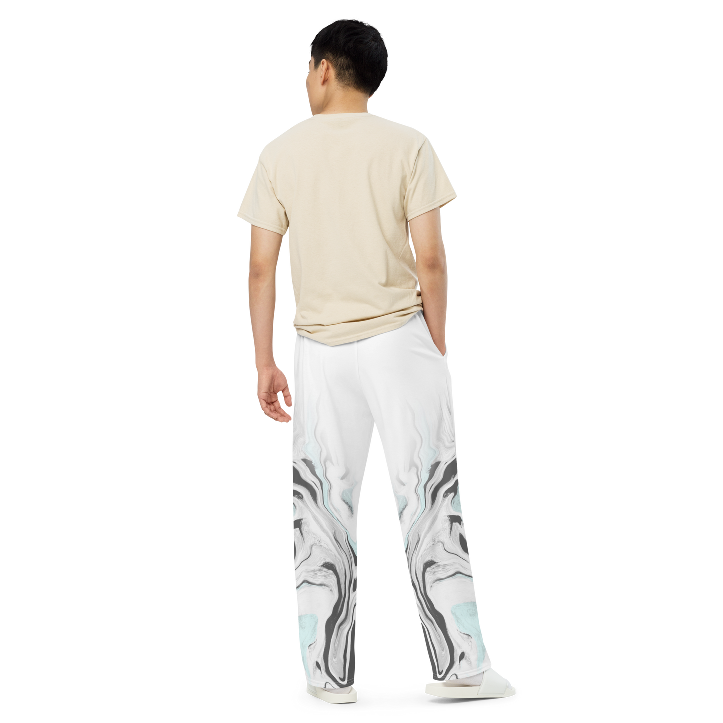 Azán wide-legged trousers