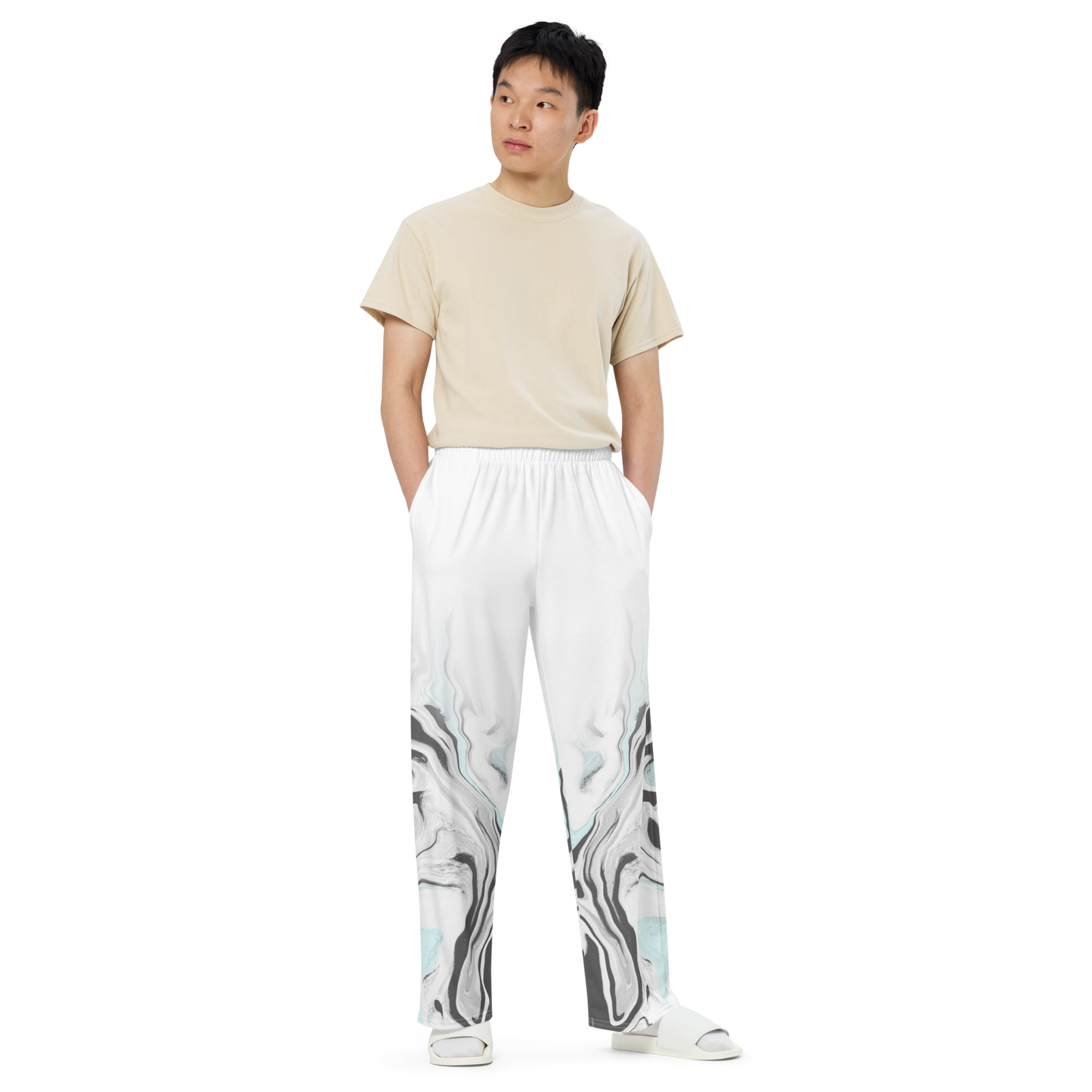 Azán wide-legged trousers