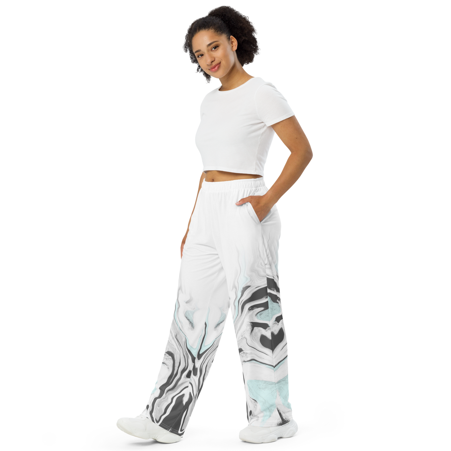 Azán wide-legged trousers