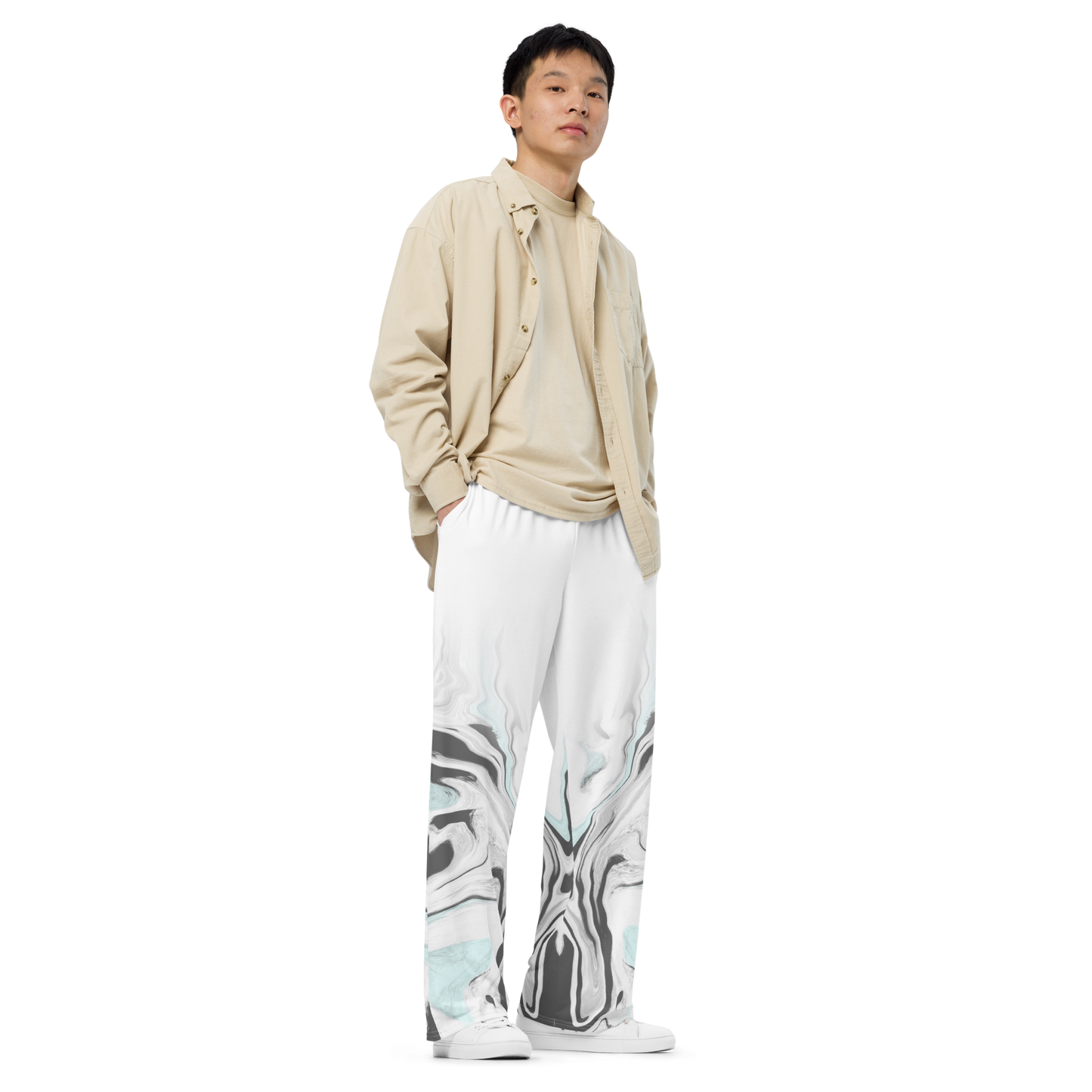 Azán wide-legged trousers