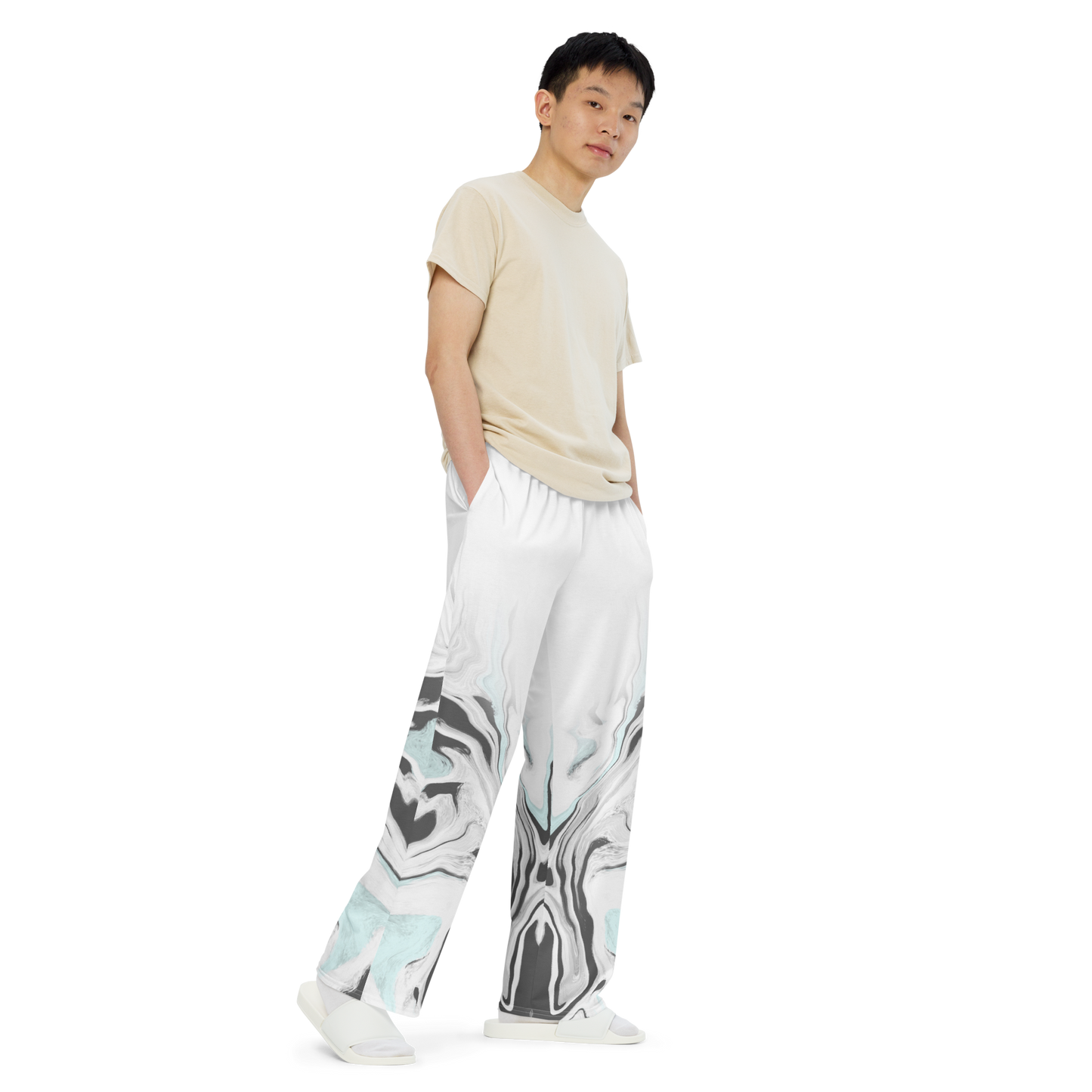 Azán wide-legged trousers