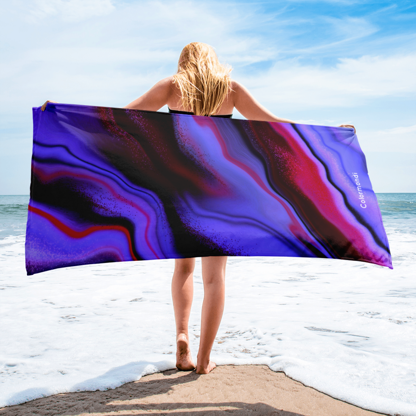 Sit-on towel
