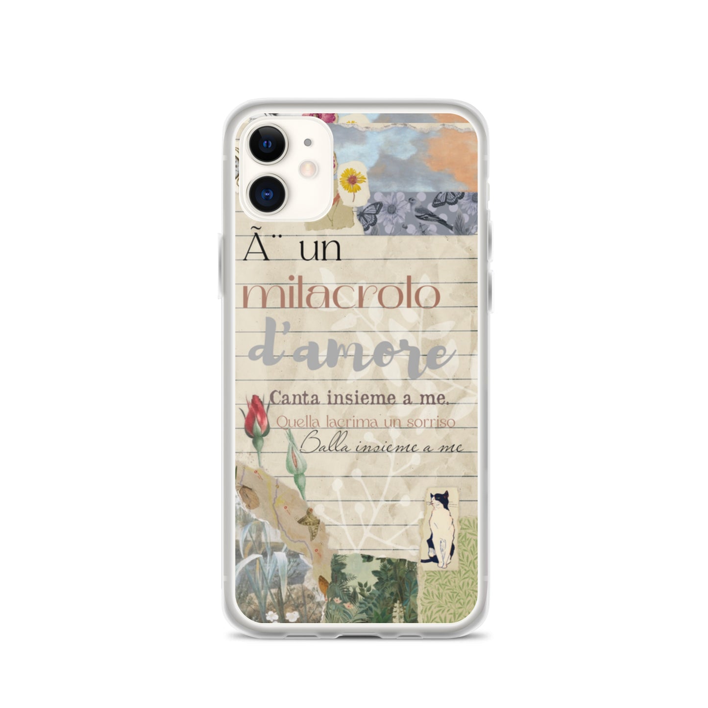 Funda transparente d'amore