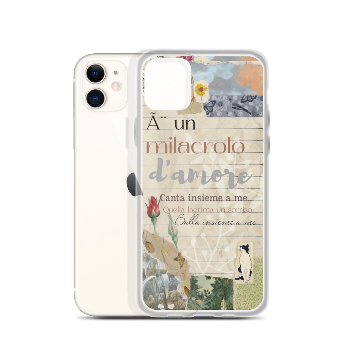 Funda transparente d'amore