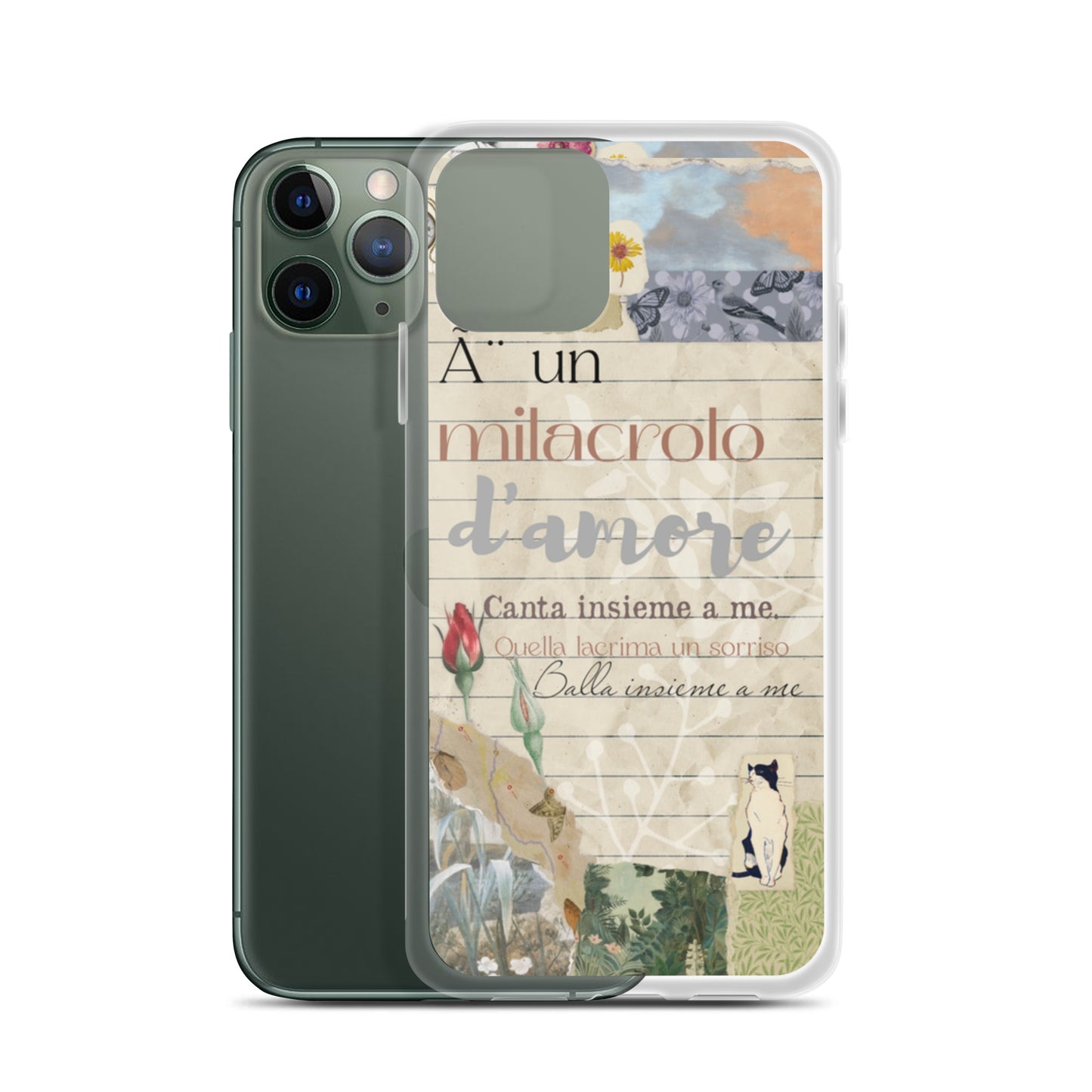 Funda transparente d'amore