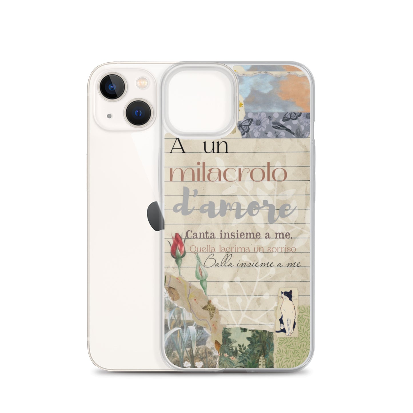 Funda transparente d'amore