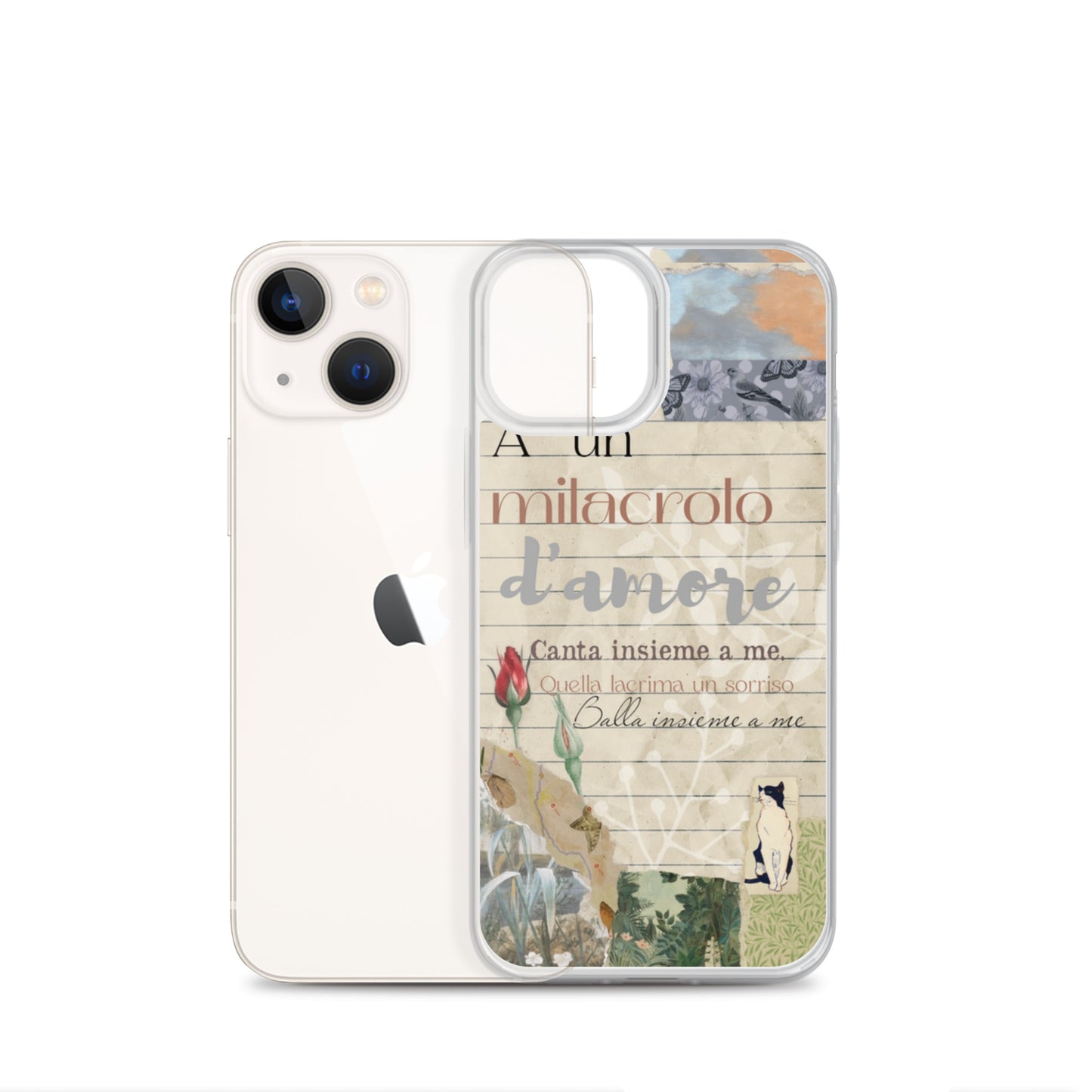 Funda transparente d'amore