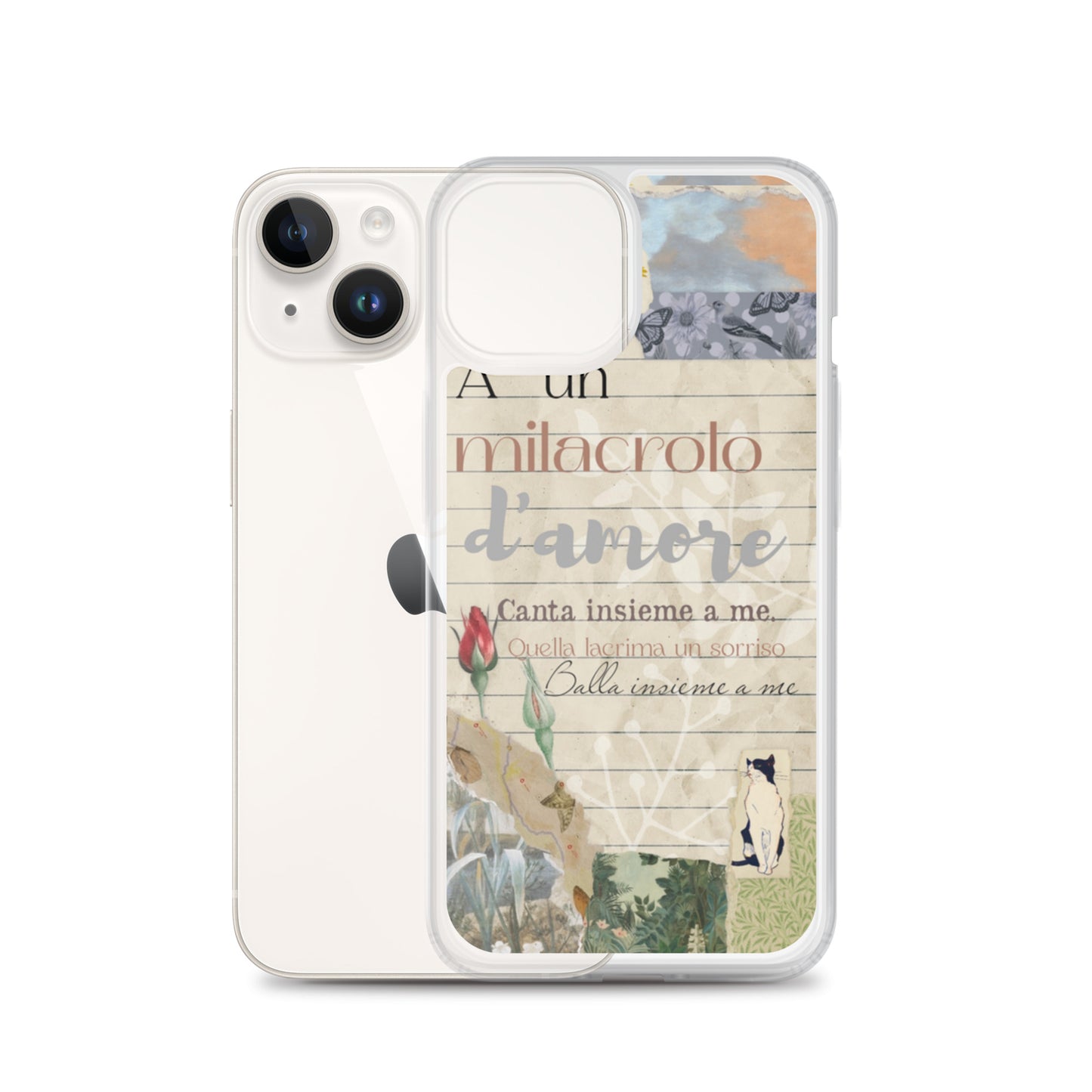 Funda transparente d'amore