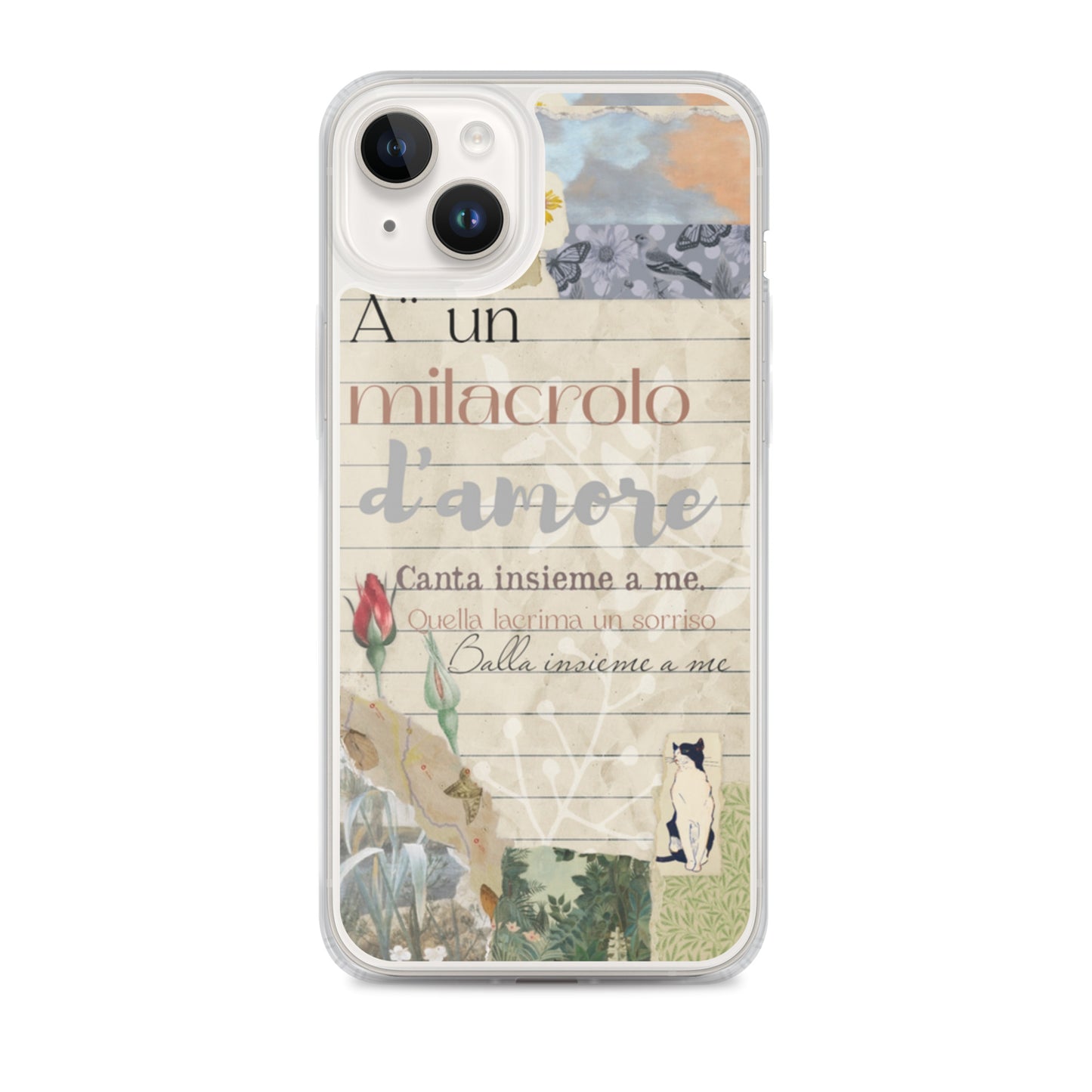 Funda transparente d'amore