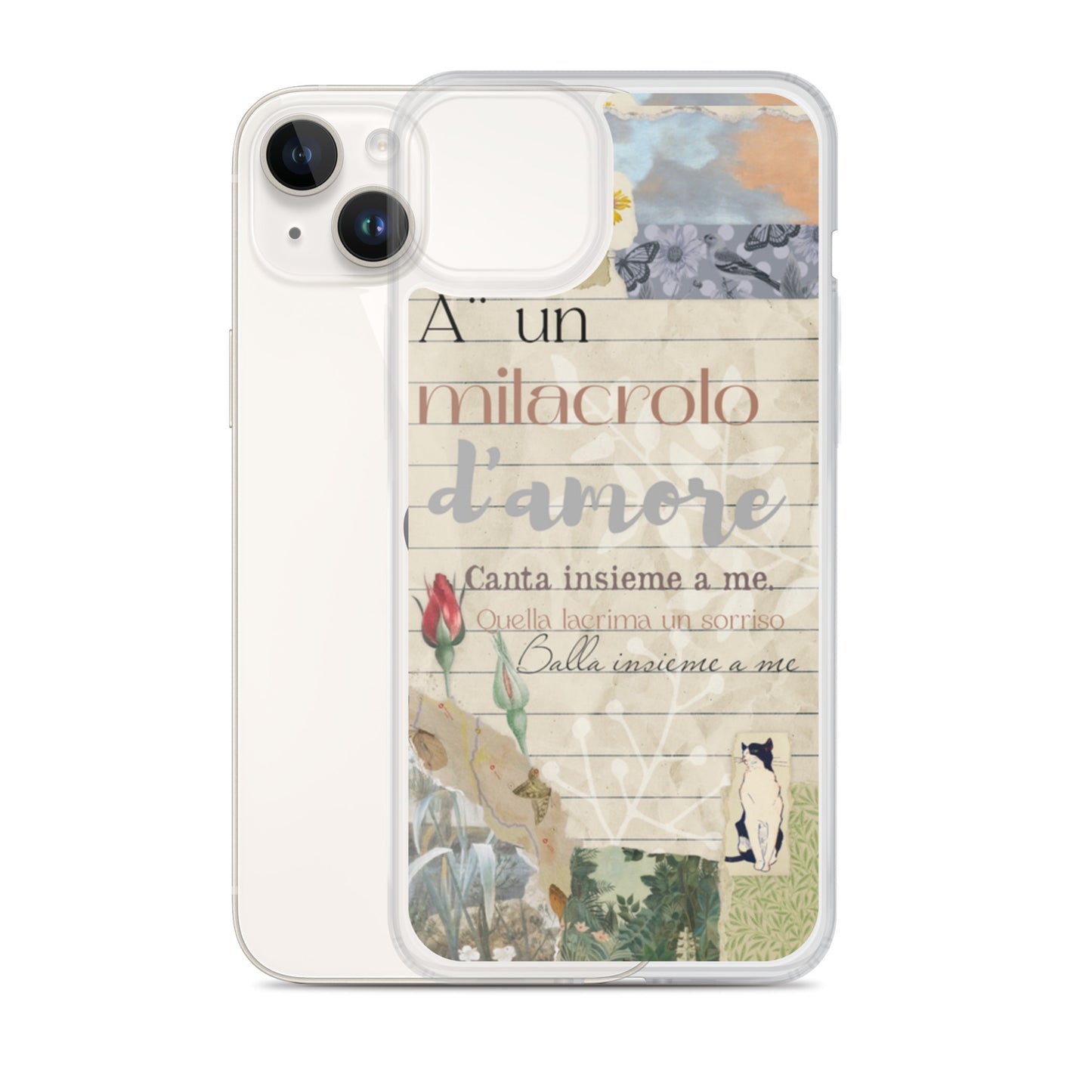 Funda transparente d'amore